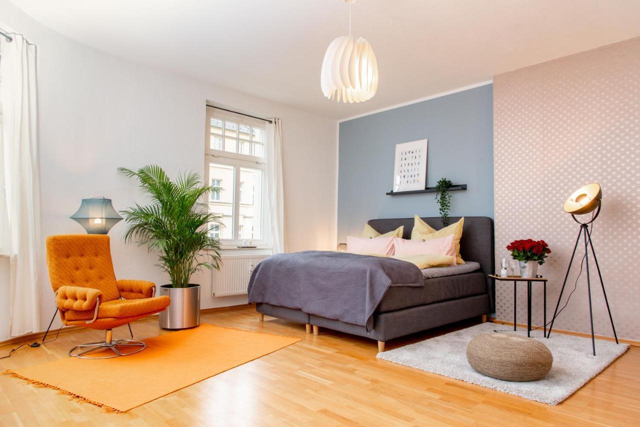 Kassberg Apartment Im Retro-Stil / Netflix & Wifi ケムニッツ エクステリア 写真